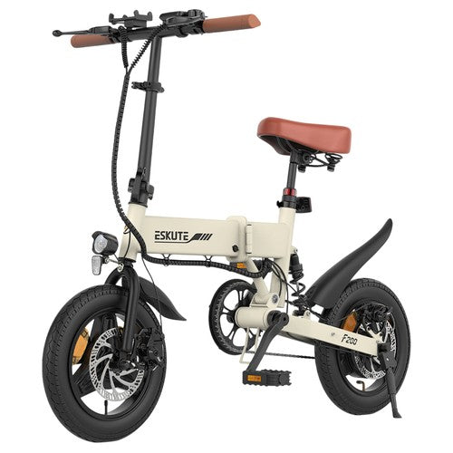 ESKUTE F200 Folding Electric Bike, 250W Motor, 36V 7.8Ah ESKUTE F200 Folding Electric Bike, 250W Motor, 36V 7.8Ah